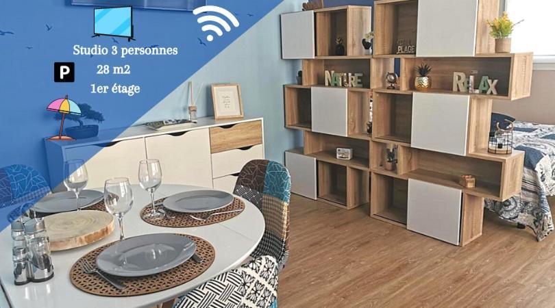 Envolee Marine Pour 3 Pers - Berck-Plage - 250M Plage Et Commerces 外观 照片